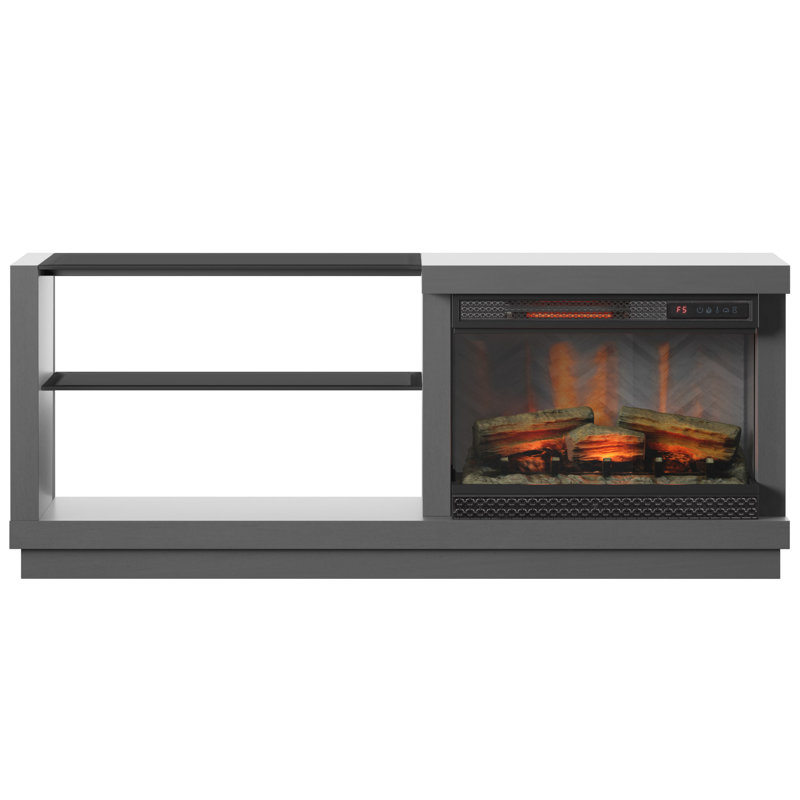 Orren Ellis Ladores TV Stand for TVs up to 65" with Electric Fireplace
